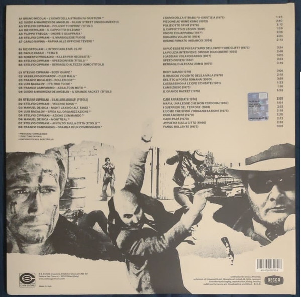 Various - Piombo - Italian Crime Soundtracks From The Years Of Lead (1973-1981) | Cam Sugar (CS011) - 2 Various - Piombo - Italian Crime Soundtracks From The Years Of Lead (1973-1981) | Cam Sugar (CS011) - 2