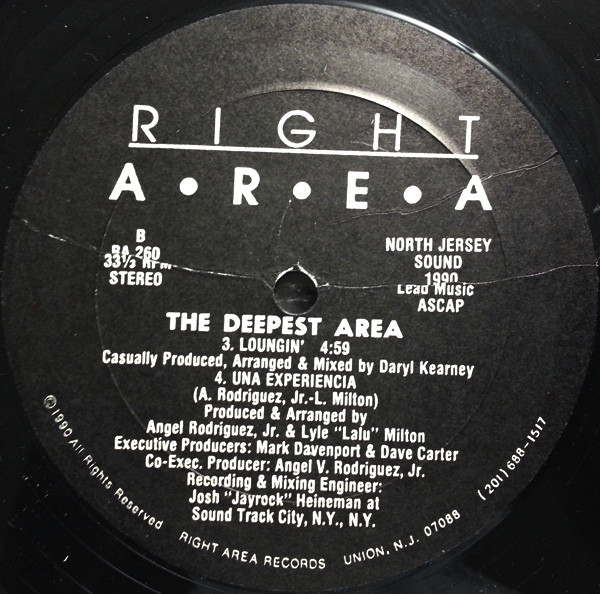 Various - The Deepest Area EP | Right Area Records (RA 260) - 2