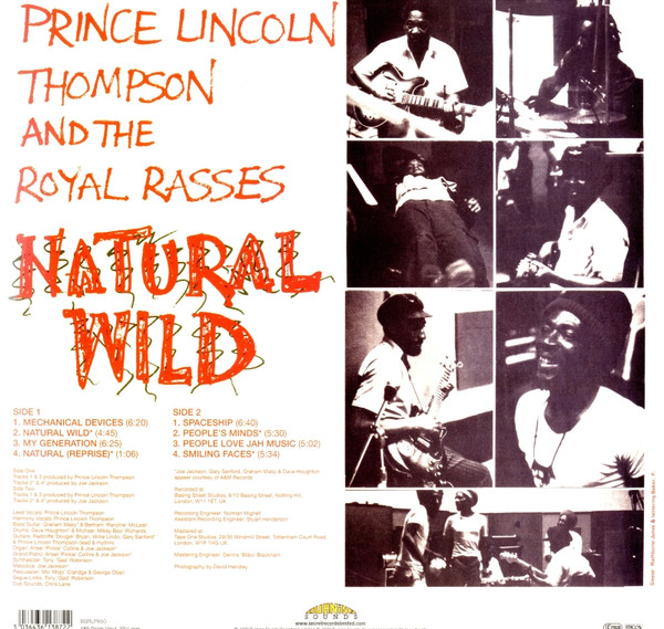 Prince Lincoln Thompson And The Royal Rasses - Natural Wild | Burning Sounds Recordings Ltd. (BSRLP850) - 2 Prince Lincoln Thompson And The Royal Rasses - Natural Wild | Burning Sounds Recordings Ltd. (BSRLP850) - 2