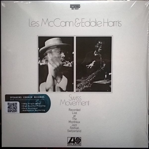 Les McCann & Eddie Harris - Swiss Movement | Atlantic (SD 1537)
