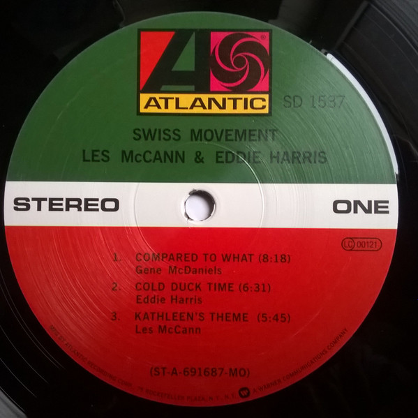Les McCann & Eddie Harris - Swiss Movement | Atlantic (SD 1537) - 3 Les McCann & Eddie Harris - Swiss Movement | Atlantic (SD 1537) - 3