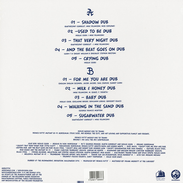 Prince Fatty Presents Hollie Cook - In Dub | Mr Bongo (MRBLP098) - 2