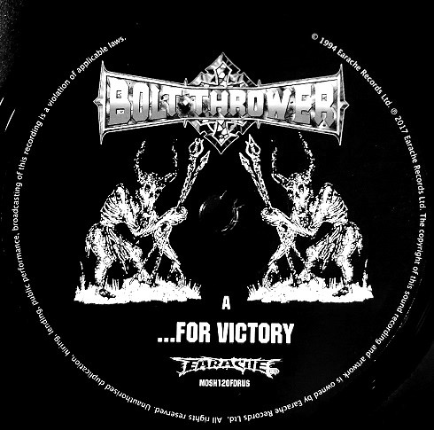 Bolt Thrower - ... For Victory | Earache (MOSH120FDRUS) - 3 Bolt Thrower - ... For Victory | Earache (MOSH120FDRUS) - 3