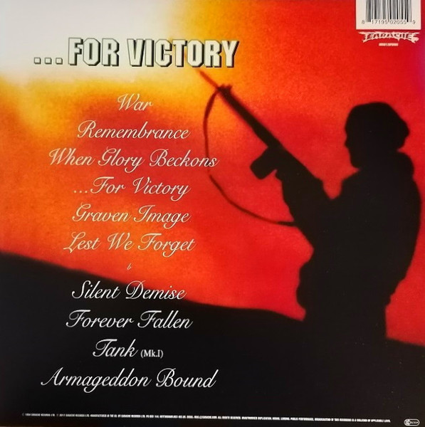 Bolt Thrower - ... For Victory | Earache (MOSH120FDRUS) - 2 Bolt Thrower - ... For Victory | Earache (MOSH120FDRUS) - 2