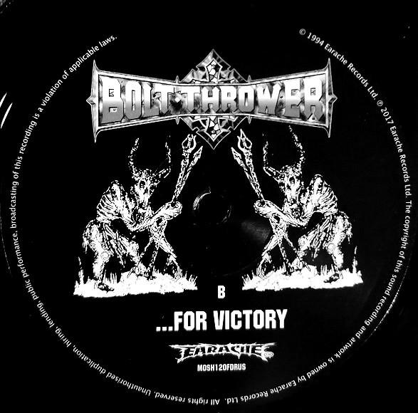 Bolt Thrower - ... For Victory | Earache (MOSH120FDRUS) - 4 Bolt Thrower - ... For Victory | Earache (MOSH120FDRUS) - 4