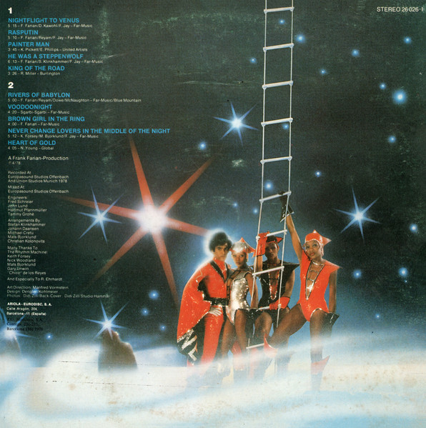 Boney M. - Nightflight To Venus | Ariola (26.026-I) - 2