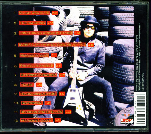 Gilby Clarke - Rubber | Steamhammer (SPV 085-18132 CD) - 2