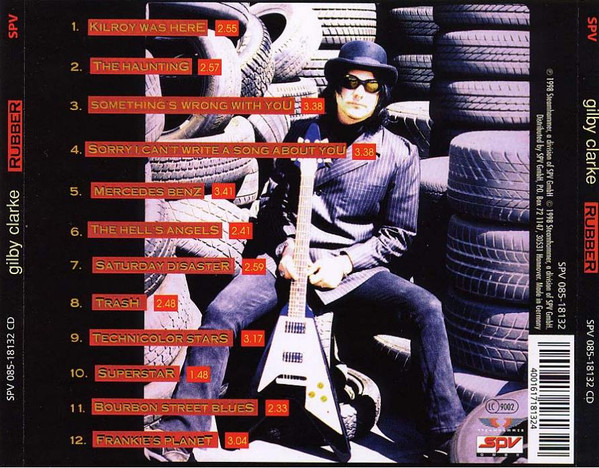 Gilby Clarke - Rubber | Steamhammer (SPV 085-18132 CD) - 3
