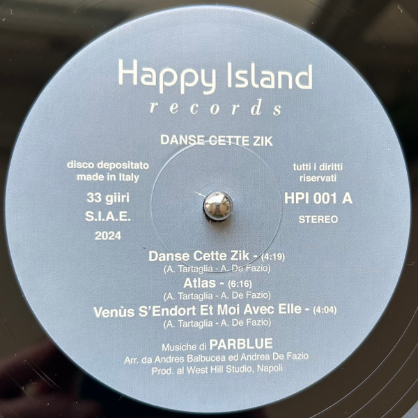 Parbleu - Danse Cette Zik | Happy Island (HPI001) - 3 Parbleu - Danse Cette Zik | Happy Island (HPI001) - 3