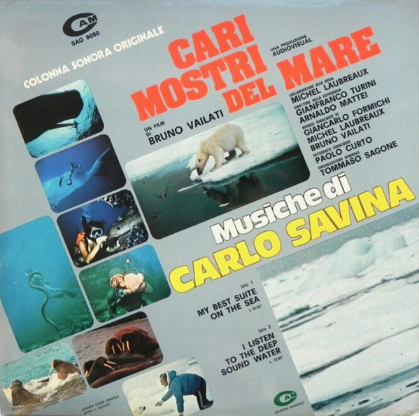 Carlo Savina - Cari Mostri Del Mare (Colonna Sonora Originale) | Cam (SAG 9080) - 2 Carlo Savina - Cari Mostri Del Mare (Colonna Sonora Originale) | Cam (SAG 9080) - 2