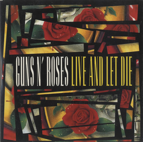 Guns N' Roses - Live And Let Die | Geffen Records (GET 21692) - main