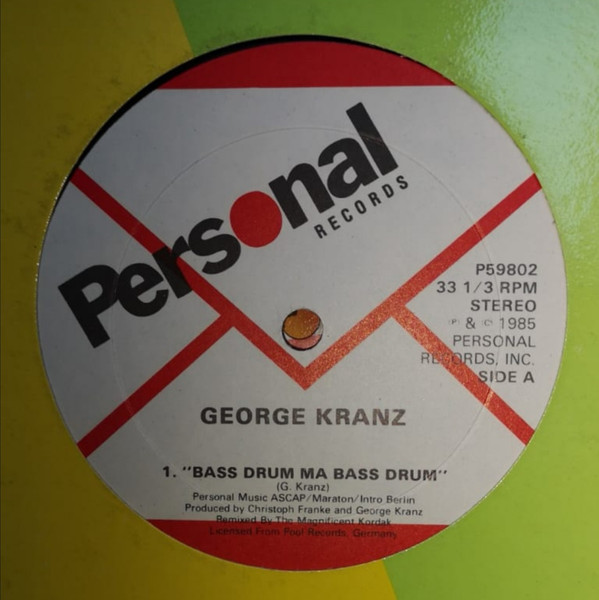 George Kranz - Bass Drum Ma Bass Drum | Personal Records (P59802) - main