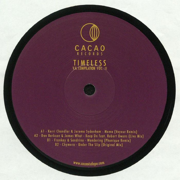 Various - Timeless Vol II | Cacao Records (CAO009) - main Various - Timeless Vol II | Cacao Records (CAO009) - main