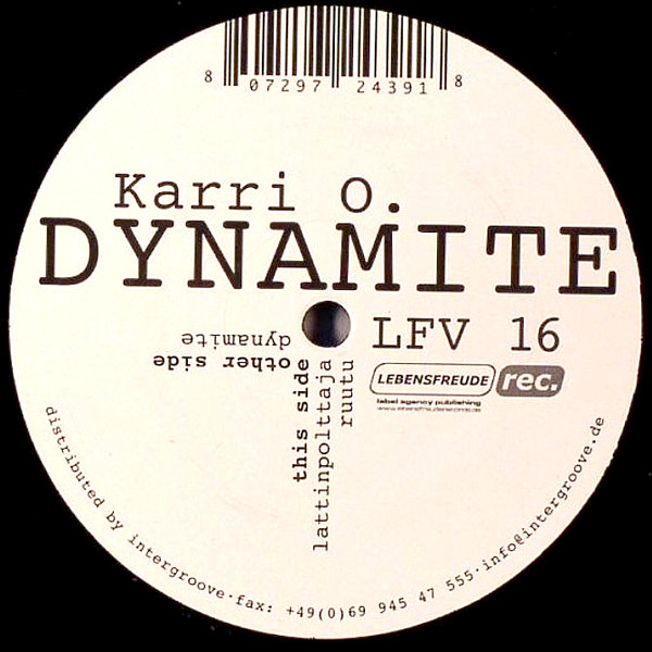 Karri O. - Dynamite | Lebensfreude Records (LFV16)