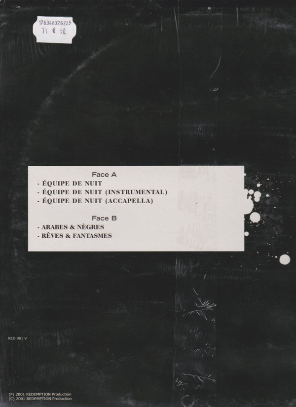 Redemption - Equipe De Nuit | Redemption Production (red 001 v) Redemption - Equipe De Nuit | Redemption Production (red 001 v)