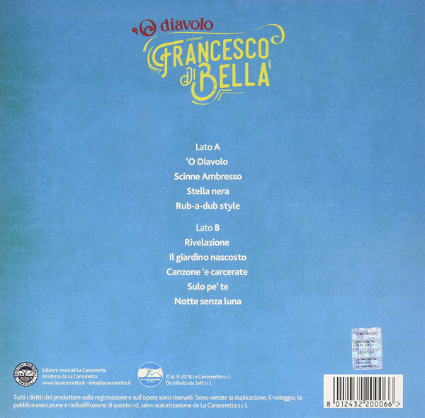 Francesco Di Bella - 'O Diavolo | Edizioni Musicali La Canzonetta (LP FDM 681018) - 2