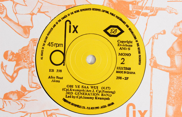 The 3rd Generation Band - Because Of Money / Obi Ye Saa Wui | Mr Bongo (MRB7131) - 4 The 3rd Generation Band - Because Of Money / Obi Ye Saa Wui | Mr Bongo (MRB7131) - 4