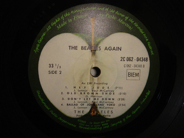 The Beatles - The Beatles Again | Apple Records (2C 062 04348) - 4