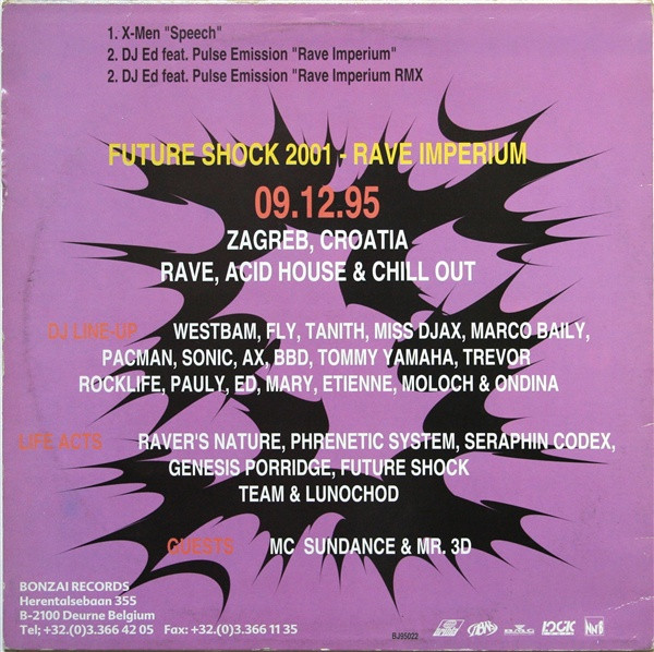 Various - Future Shock 2001 | Bonzai Jumps (BJ95022) - 2 Various - Future Shock 2001 | Bonzai Jumps (BJ95022) - 2