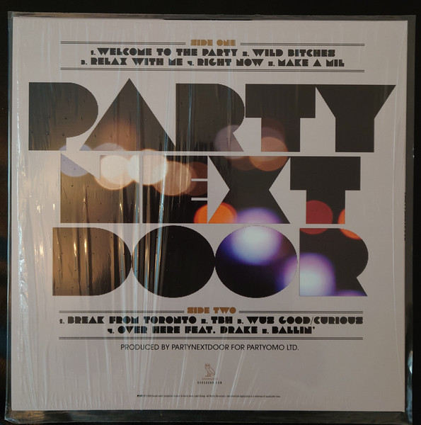 PARTYNEXTDOOR - Partynextdoor | OVO Sound (093624941514) - 2