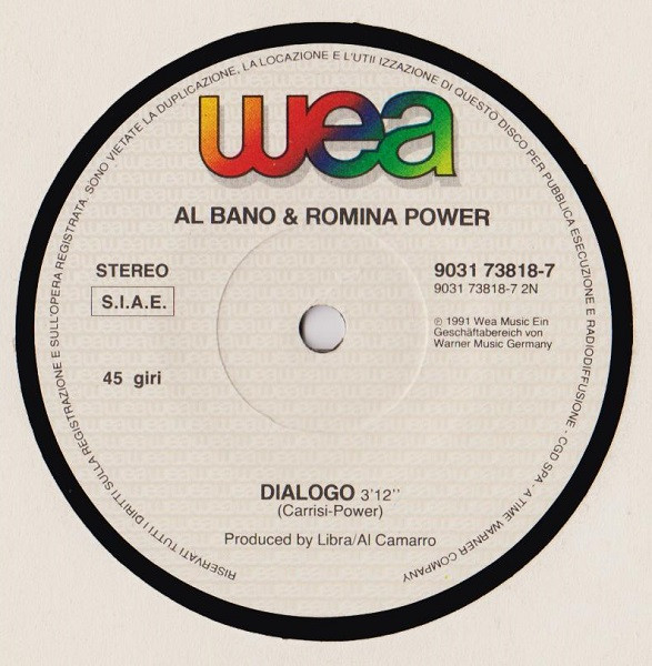 Al Bano & Romina Power - Oggi Sposi | WEA (9031-73818-7) - 4