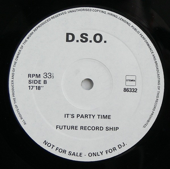 Various - It's Party Time | D.S.O. (86332) - 3