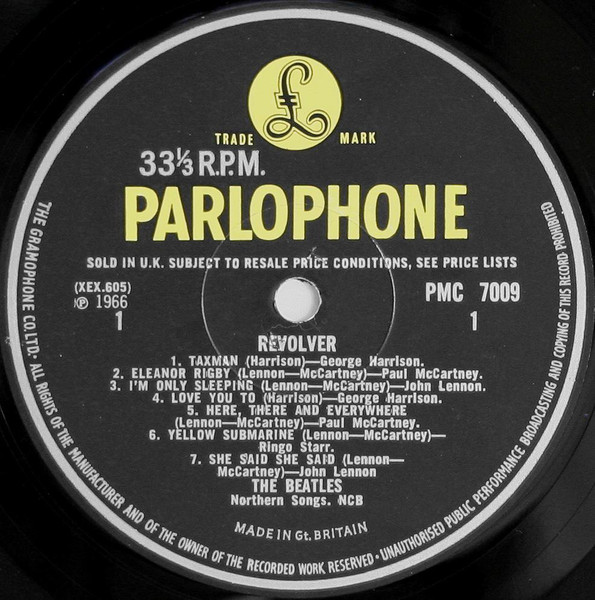 The Beatles - Revolver | Parlophone (PMC 7009) - 3 The Beatles - Revolver | Parlophone (PMC 7009) - 3