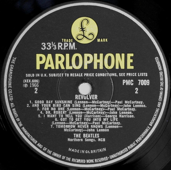 The Beatles - Revolver | Parlophone (PMC 7009) - 4 The Beatles - Revolver | Parlophone (PMC 7009) - 4