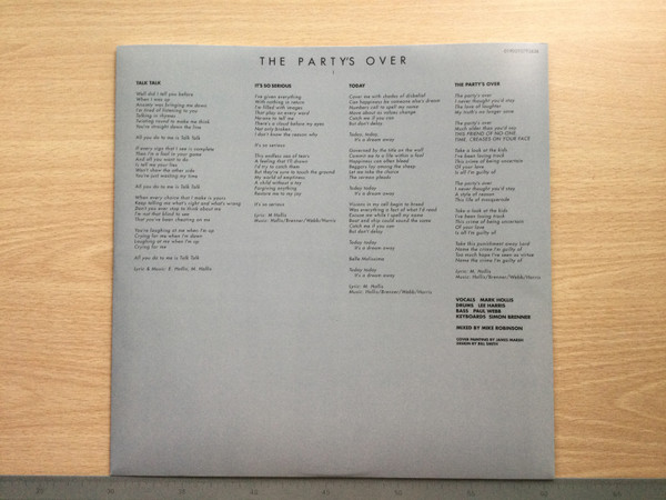 Talk Talk - The Party's Over | Parlophone (0190296419638) - 3
