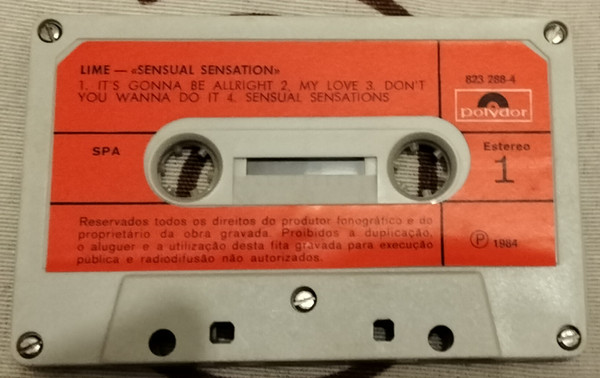 Lime - Sensual Sensation | Polydor (823 288-4) - 4