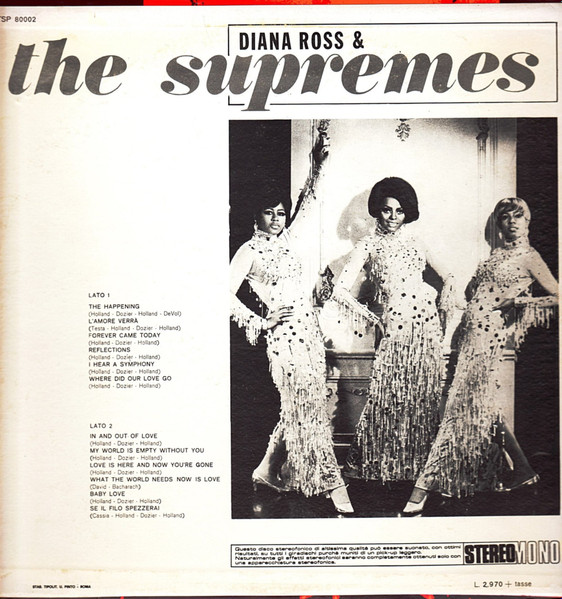 The Supremes - Diana Ross & The Supremes | Tamla Motown (TSP 80002) - 2