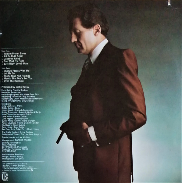 Jerry Lee Lewis - Killer Country [Vinyl] | Elektra (6E-291) - 2