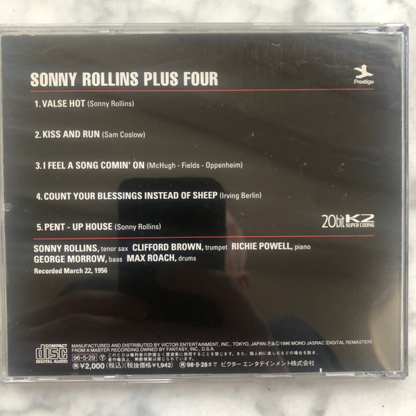 Sonny Rollins - Plus 4 | Prestige (VICJ-2061) - 2 Sonny Rollins - Plus 4 | Prestige (VICJ-2061) - 2