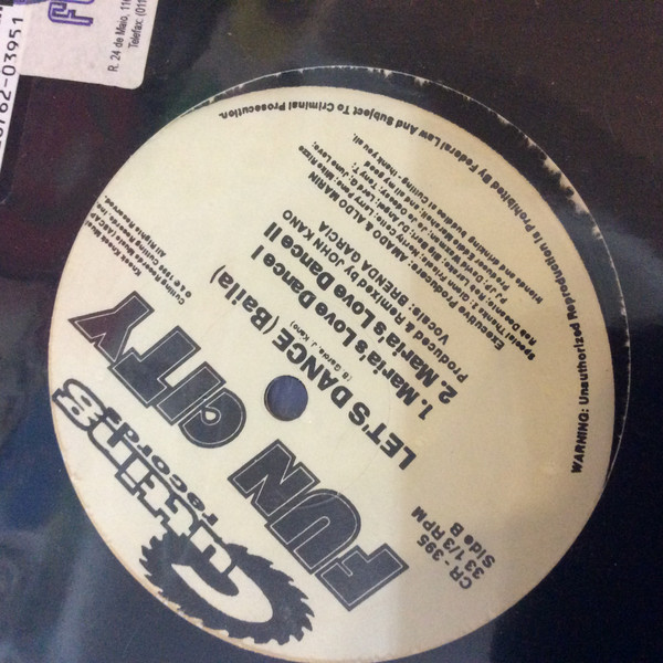 Fun City - Let's Dance (Baila) | Cutting Records (CR-395)