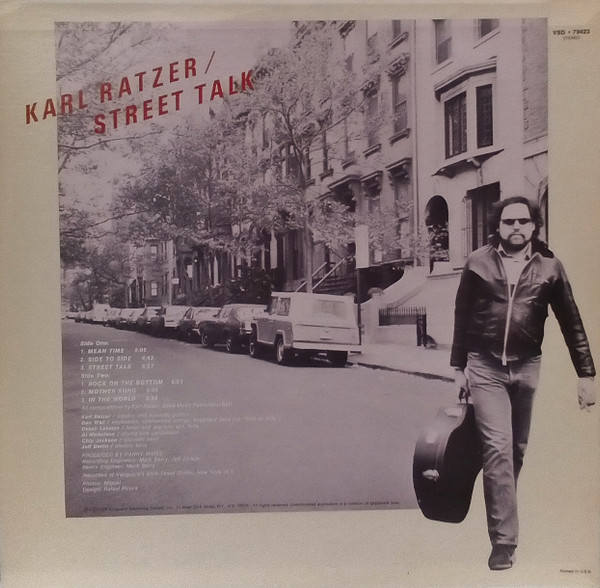 Karl Ratzer - Street Talk | Vanguard (VSD-79423) - 3