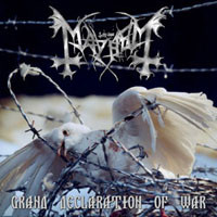 Mayhem - Grand Declaration Of War | Back On Black (BOBV045LP)