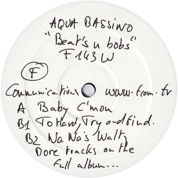 Aqua Bassino - Beat's N Bobs | F Communications (F 143 W)
