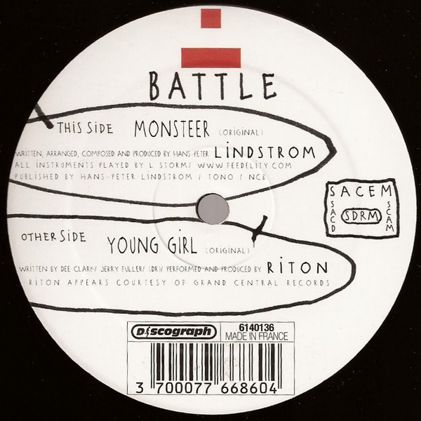 Lindstrøm Vs. Riton - Monsteer / Young Girl | Battle (BAT 008-01) - main Lindstrøm Vs. Riton - Monsteer / Young Girl | Battle (BAT 008-01) - main