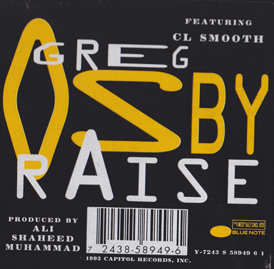 Greg Osby Featuring C.L. Smooth - Raise | Blue Note (B1-58949) - 4 Greg Osby Featuring C.L. Smooth - Raise | Blue Note (B1-58949) - 4