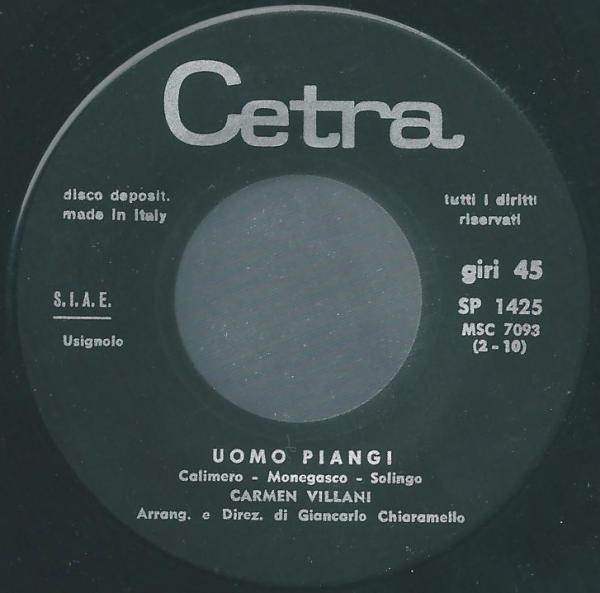 Carmen Villani - Hippy | Cetra (SP 1425) - 4