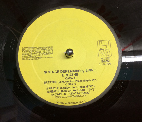 Science Department featuring Erire - Breathe | House Works (76-050) - 4