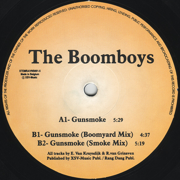 Boomboys - Gunsmoke | Venus Records (VNS001-5) - main