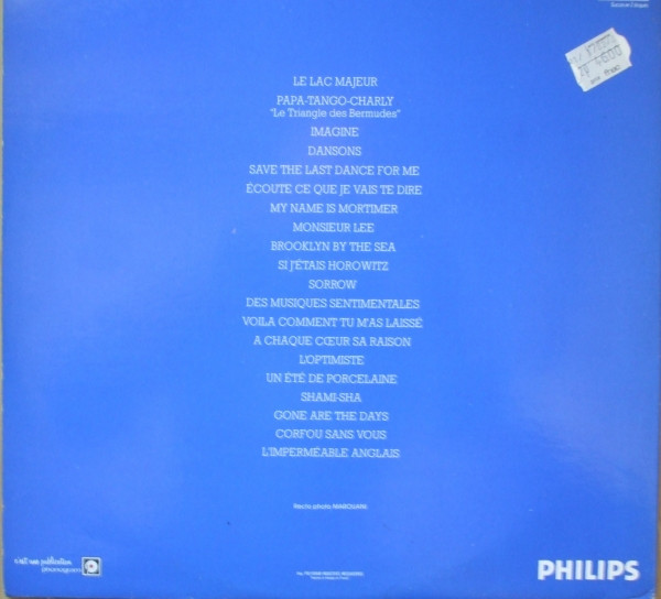 Mort Shuman - Succes 2 Disques Le Lac Majeur Papa-Tango-Charly | Philips (6620 069) - 2 Mort Shuman - Succes 2 Disques Le Lac Majeur Papa-Tango-Charly | Philips (6620 069) - 2