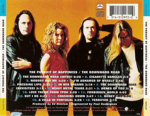 The Pursuit Of Happiness - The Downward Road | Mercury (314 512 972-2) - 2