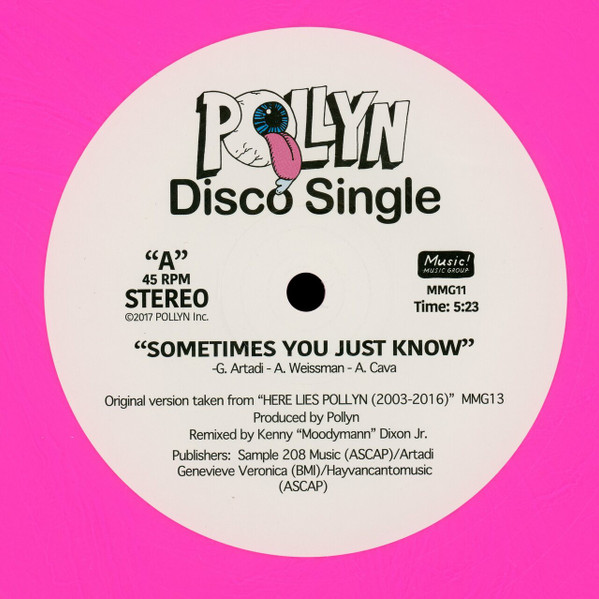 Pollyn - Sometimes You Just Know / Too Late To Change The Past | Music! Music Group (MMG 11)