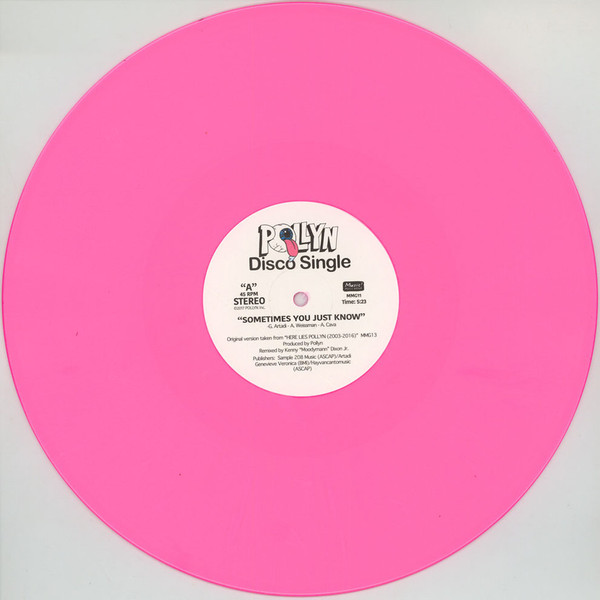Pollyn - Sometimes You Just Know / Too Late To Change The Past | Music! Music Group (MMG 11) - 3 Pollyn - Sometimes You Just Know / Too Late To Change The Past | Music! Music Group (MMG 11) - 3