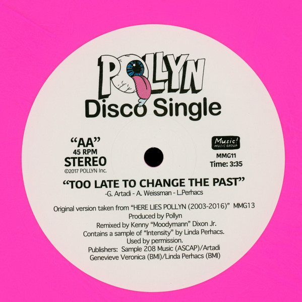 Pollyn - Sometimes You Just Know / Too Late To Change The Past | Music! Music Group (MMG 11) - 2 Pollyn - Sometimes You Just Know / Too Late To Change The Past | Music! Music Group (MMG 11) - 2