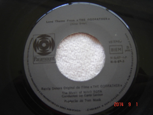 Nino Rota - The Godfather | Paramount Records (N-S-87-3) - 4