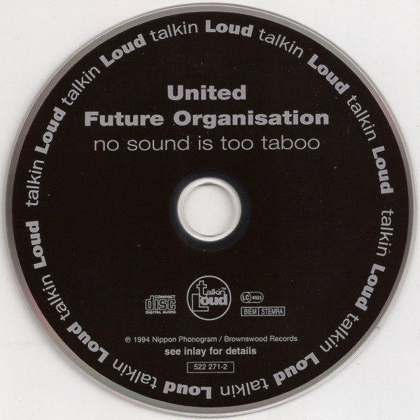 United Future Organization - No Sound Is Too Taboo | Talkin' Loud (522 271-2) - 3