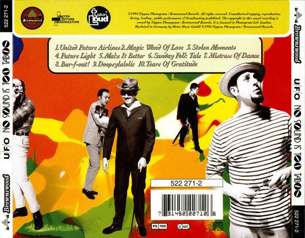 United Future Organization - No Sound Is Too Taboo | Talkin' Loud (522 271-2) - 2